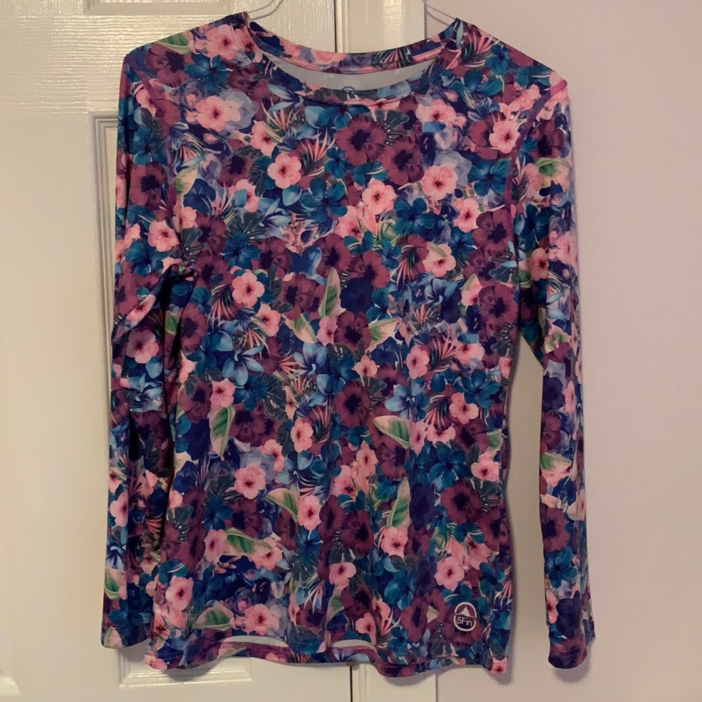 SPF Long Sleeve Shirt- Floral